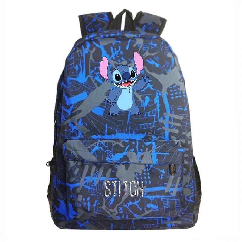 Mayoulove Lilo & Stitch #3 Cosplay Backpack School Bag Water Proof-Mayoulove