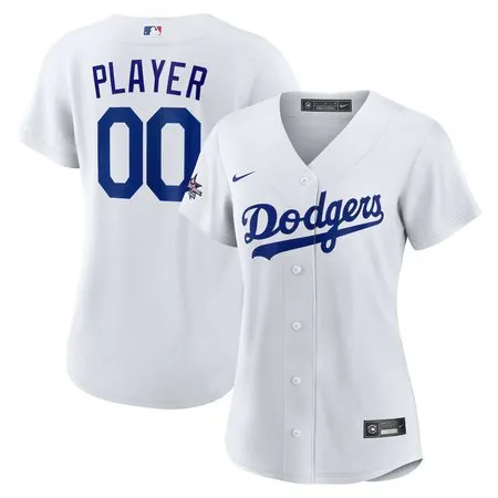 Women's Los Angeles Dodgers White 2025 MLB All-Star Game Home Custom Replica Jersey