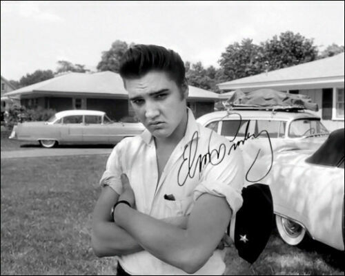 ELVIS PRESLEY SIGNED AUTOGRAPH SIGNATURE 8.5X11 Photo Poster paintingN PICTURE REPRINT ROCK ROLL