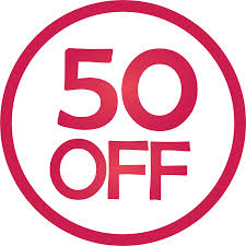 50% off for a limited time