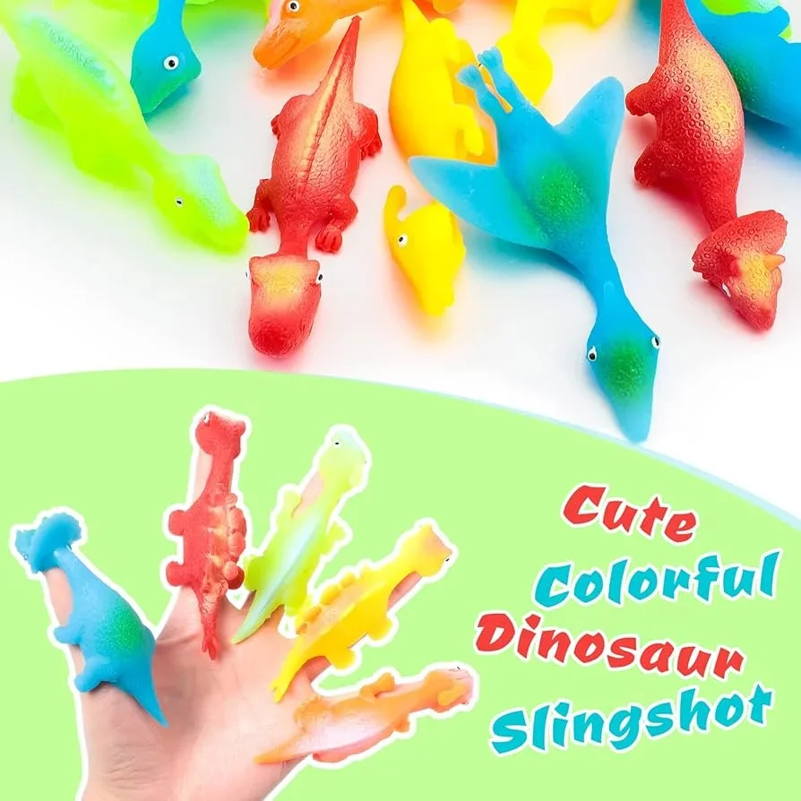  (🌲EARLY CHRISTMAS SALE - 50% OFF) 🎁Slingshot Dinosaur Finger Toys. 🔥BUY 5 GET 5 FREE