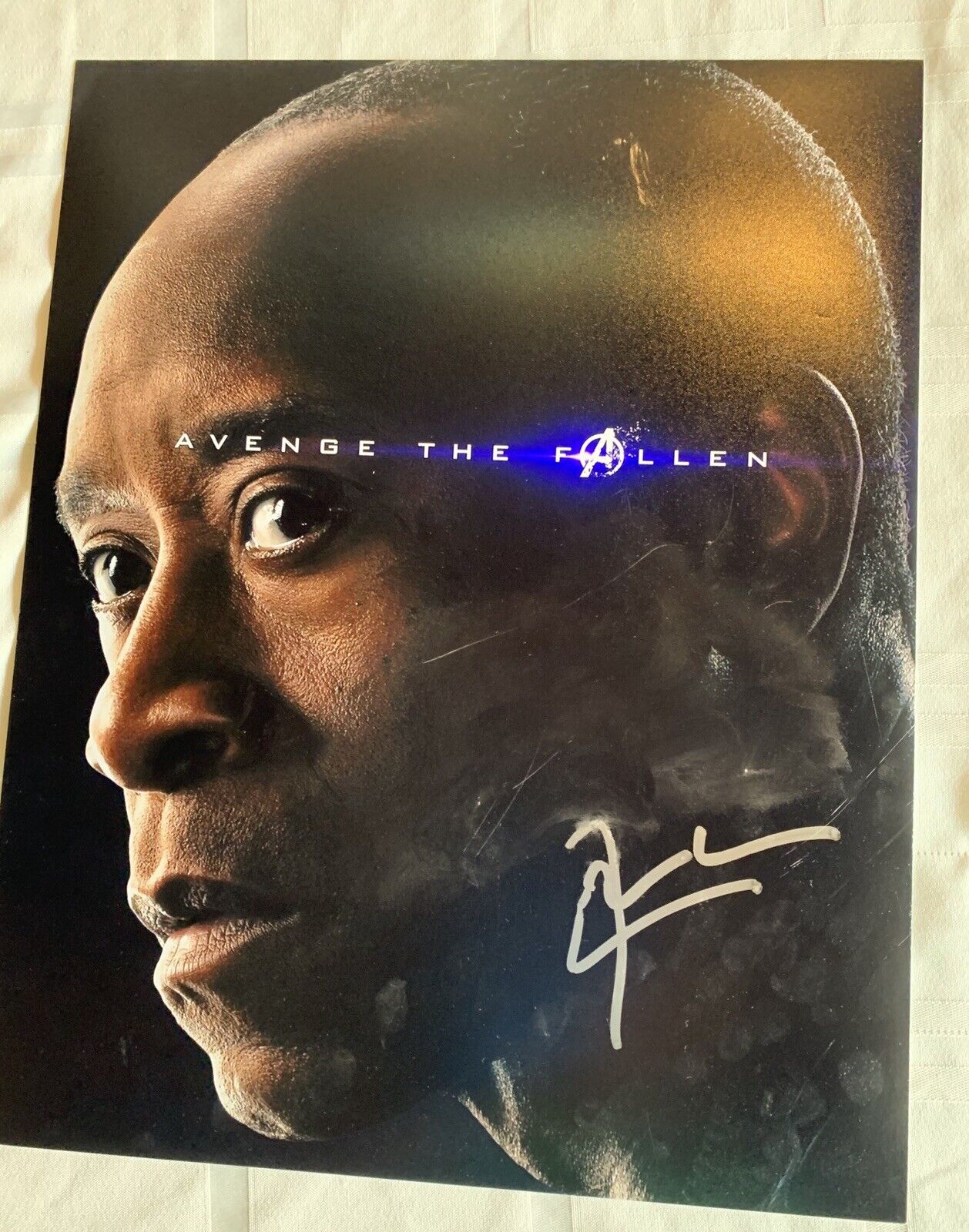 don cheadle Signed 11x14 Photo Poster painting Auto