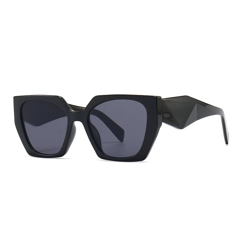 Fashion Solid Color Pc Polygon Full Frame Women’s Sunglasses