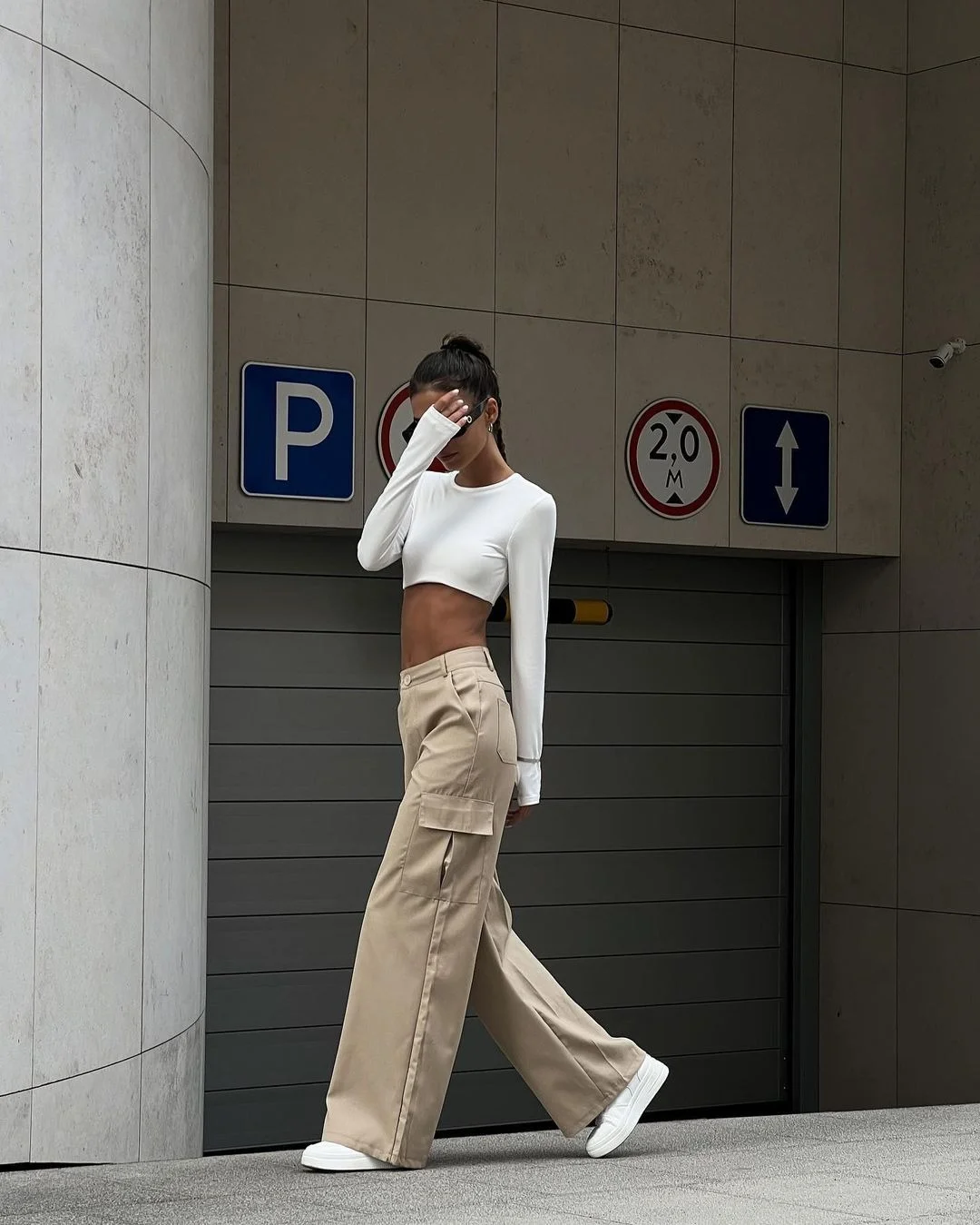 Nigikala Nigikala Autumn And Winter New Commuter High-Waisted Trousers Casual Trousers Women