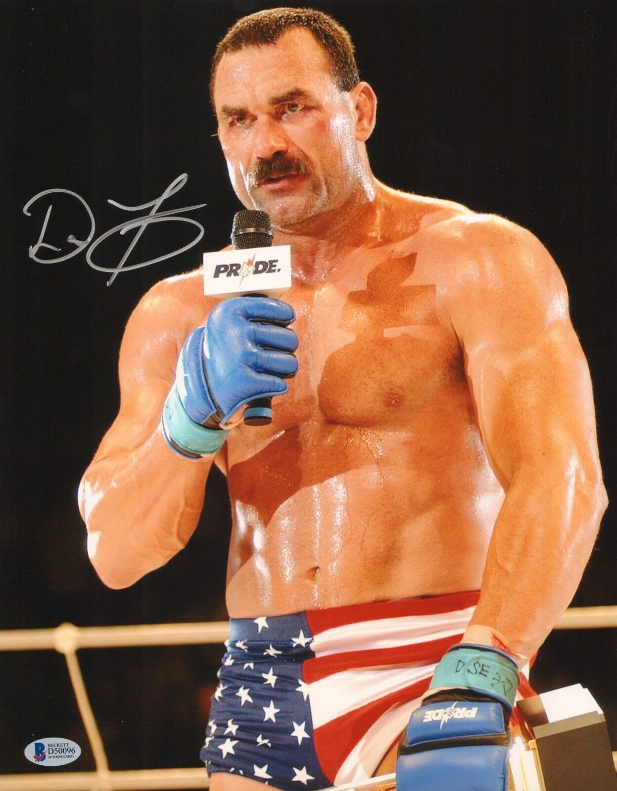 Don Frye Signed 11x14 Photo Poster painting BAS Beckett COA Pride FC UFC Picture Autograph HOF 9