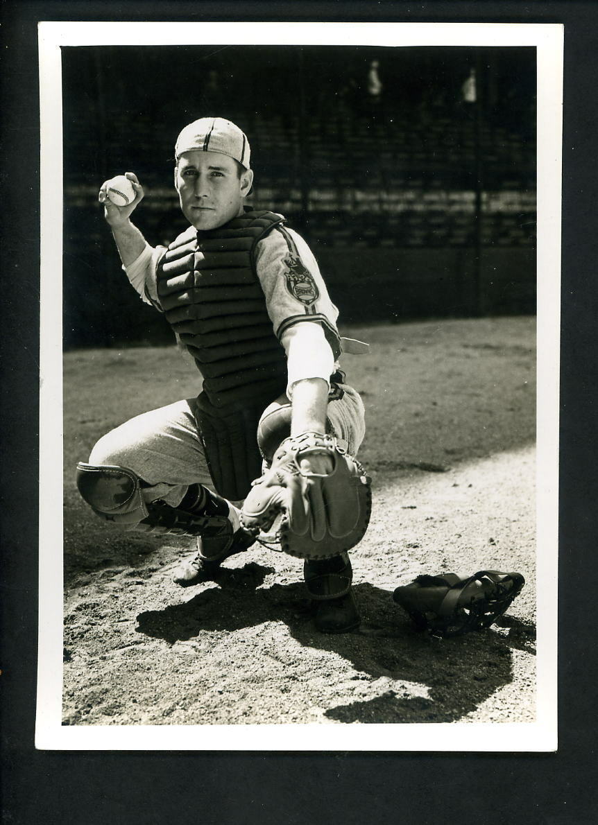 Bob Swift circa 1940 Press Original Photo Poster painting St. Louis Browns