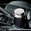 12V Smart Cooling Heating Car Cup Digital Display 2 In 1 Bottle Warmer (Black)