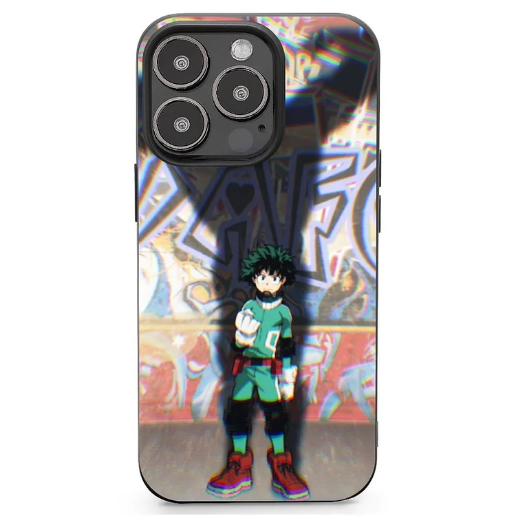 Izuku Midoriya Anime My Hero Academia Phone Case(96) Mobile Phone Shell IPhone 13 and iPhone14 Pro Max and IPhone 15 Plus Case - Heather Prints Shirts