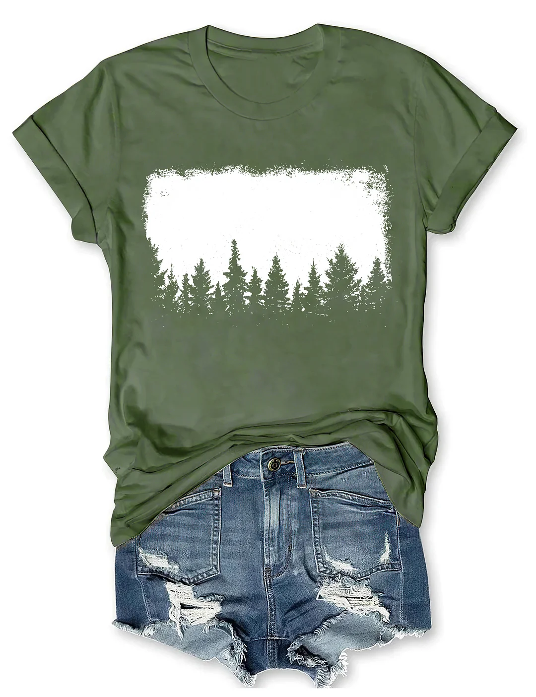 Pine Tree Silhouette T-Shirt