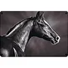 Cheval - Panneaux en &eacute;tain m&eacute;tallique(30*40cm)