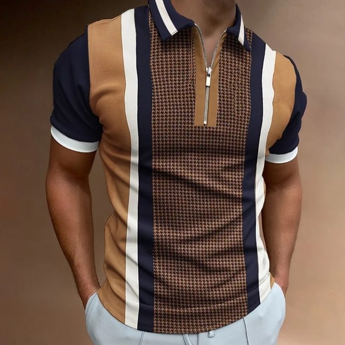 Men's Business Casual Polo Shirt