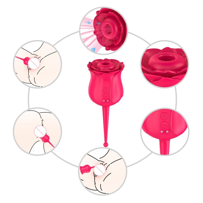 rose vibrator durable rose toy