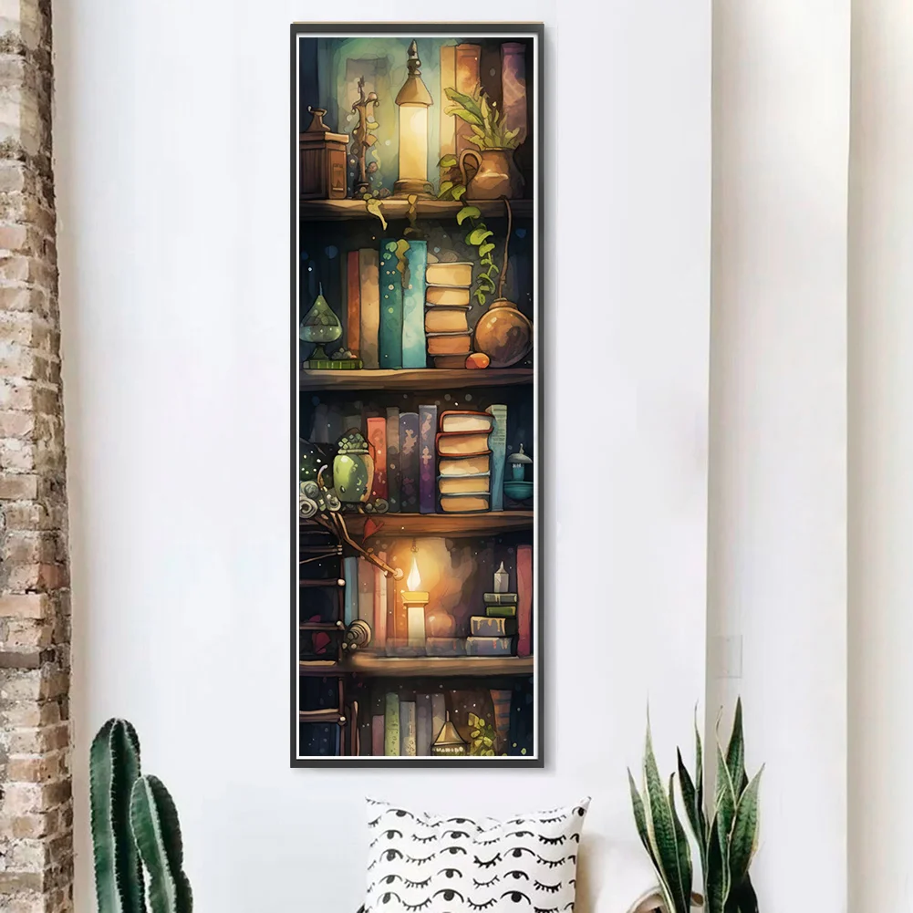 11CT Full Stamped Cross Stitch - Book(Canvas|30*80CM)