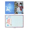 8 Pcs Christmas Greeting Cards DIY 5D Diamond Painting Set New Year Xmas Gift