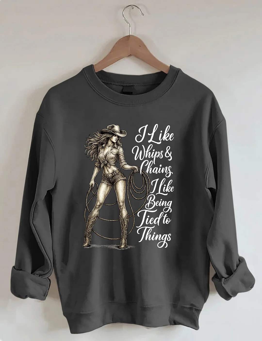 Western Whips & Chains Sweatshirt
