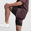  **Men's Performance Running Shorts with Secure Phone Pocket** by Inlyline