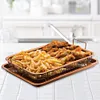 Stainless Steel French Fries Basket Square Frying Colander Air Fryer Accessories
