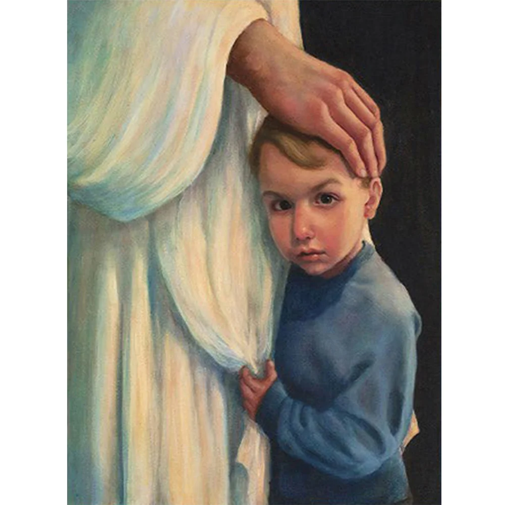 Full Round Diamond Painting 40*50cm - Jesus And Child