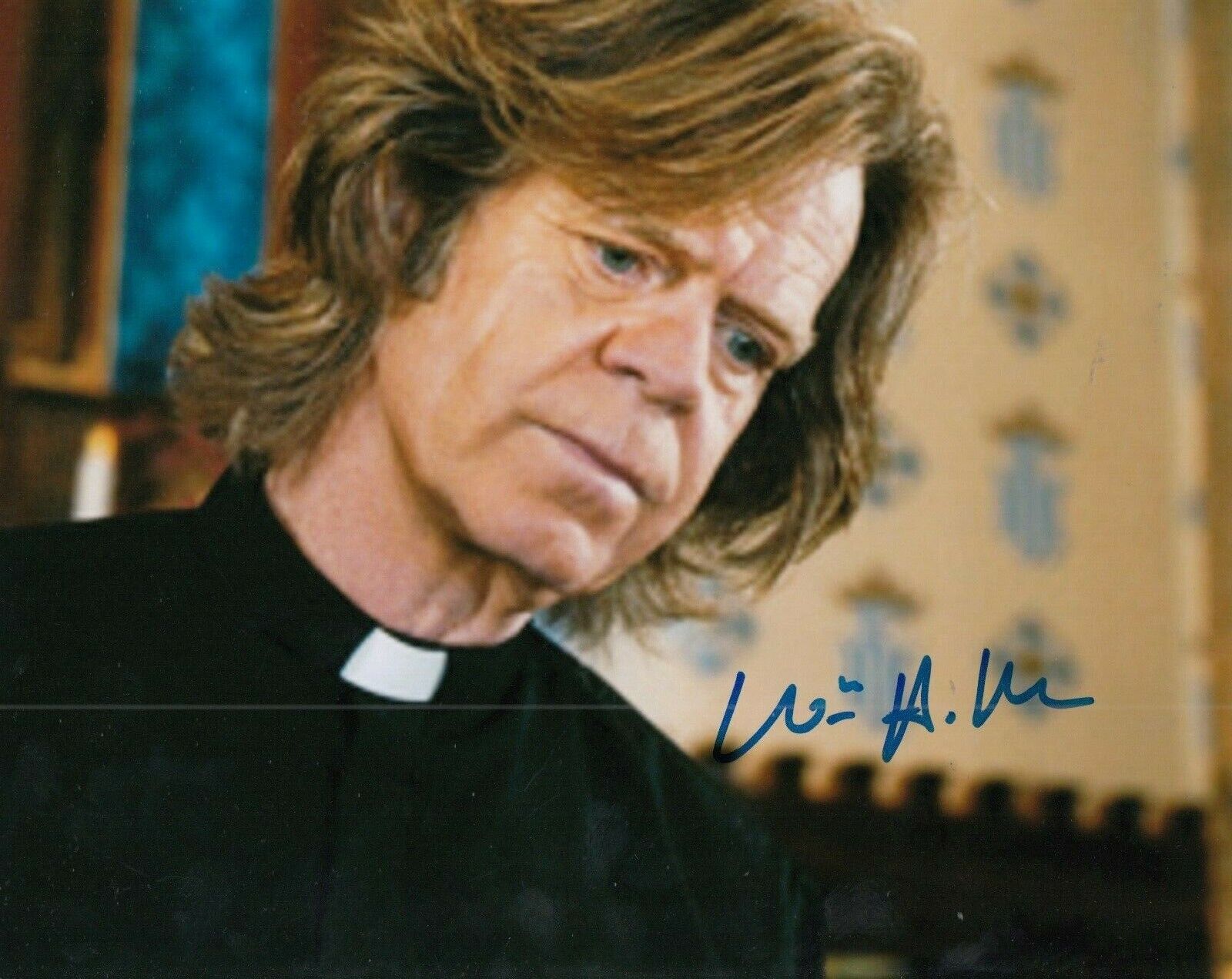 WILLIAM H MACY signed (THE SESSIONS) Movie 8X10 autograph *Father Brendan* W/COA