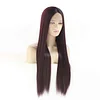 Handmade Super Realistic and Natural Medium Length Straight Women's Lace Wig