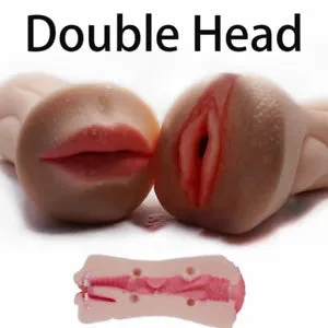 pornhint Pornhint Pocket Pussy Male Stroker Masturbator Vagina + Mouth Pussy Mini Sex Toys for Men