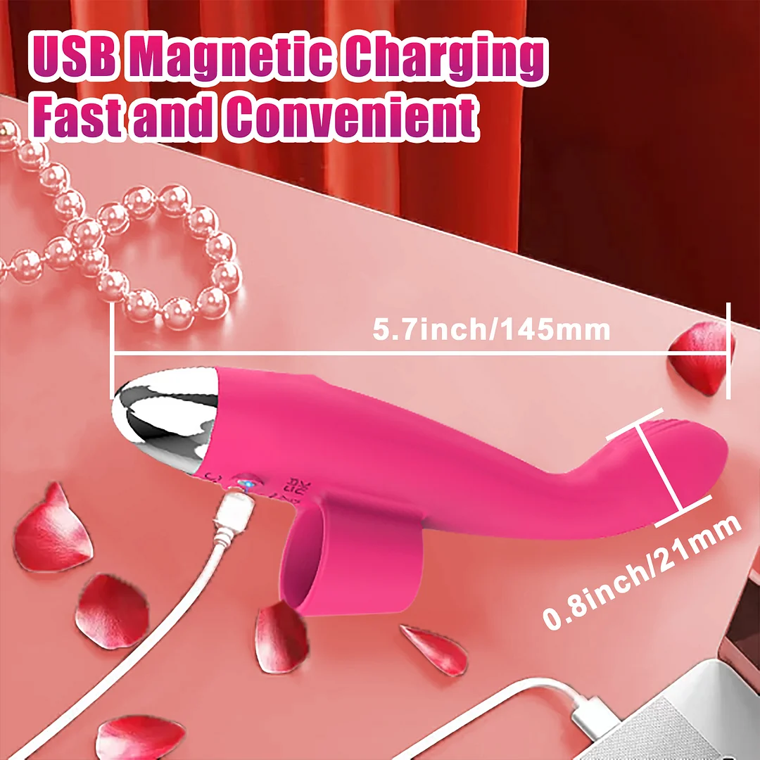 Glyra - G-Spot Finger Vibrator – Precise Come-Hither Motion for Targeted G-Spot Pleasure