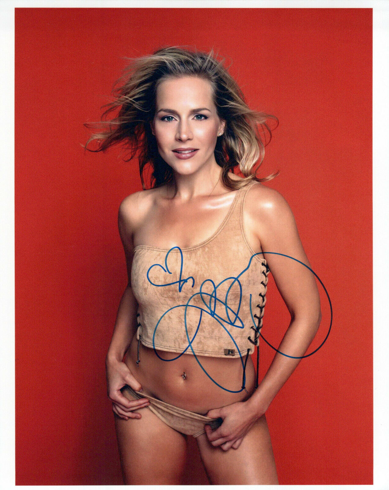 Julie Benz glamour shot autographed Photo Poster painting signed 8x10 #6