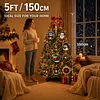 Christmas Tree + 10PCS Pearl Diamond Painting Ornaments Set &ndash; Sparkling DIY Christmas Decorations