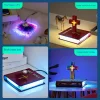 Magnetic Levitation Anti-Gravity Ornaments Cross Book Atmosphere Lamp Office Desktop Ornaments Cross Starry Sky Lamp Send Elders Family Friends Valentine's Day Gift