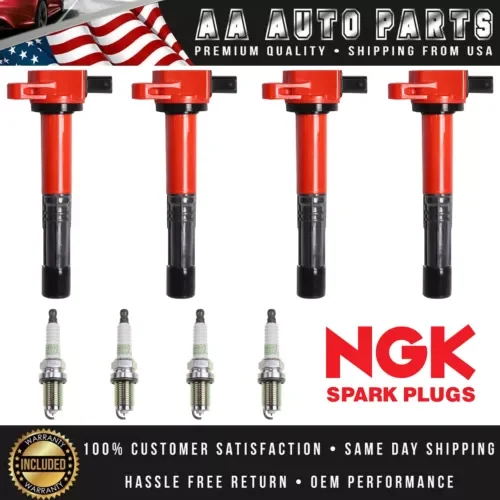 Dronehint Energy Ignition Coil & NGK Spark Plug for Acura CSX RSX/Honda Accord Civic UF311 (For: Acura) Parts