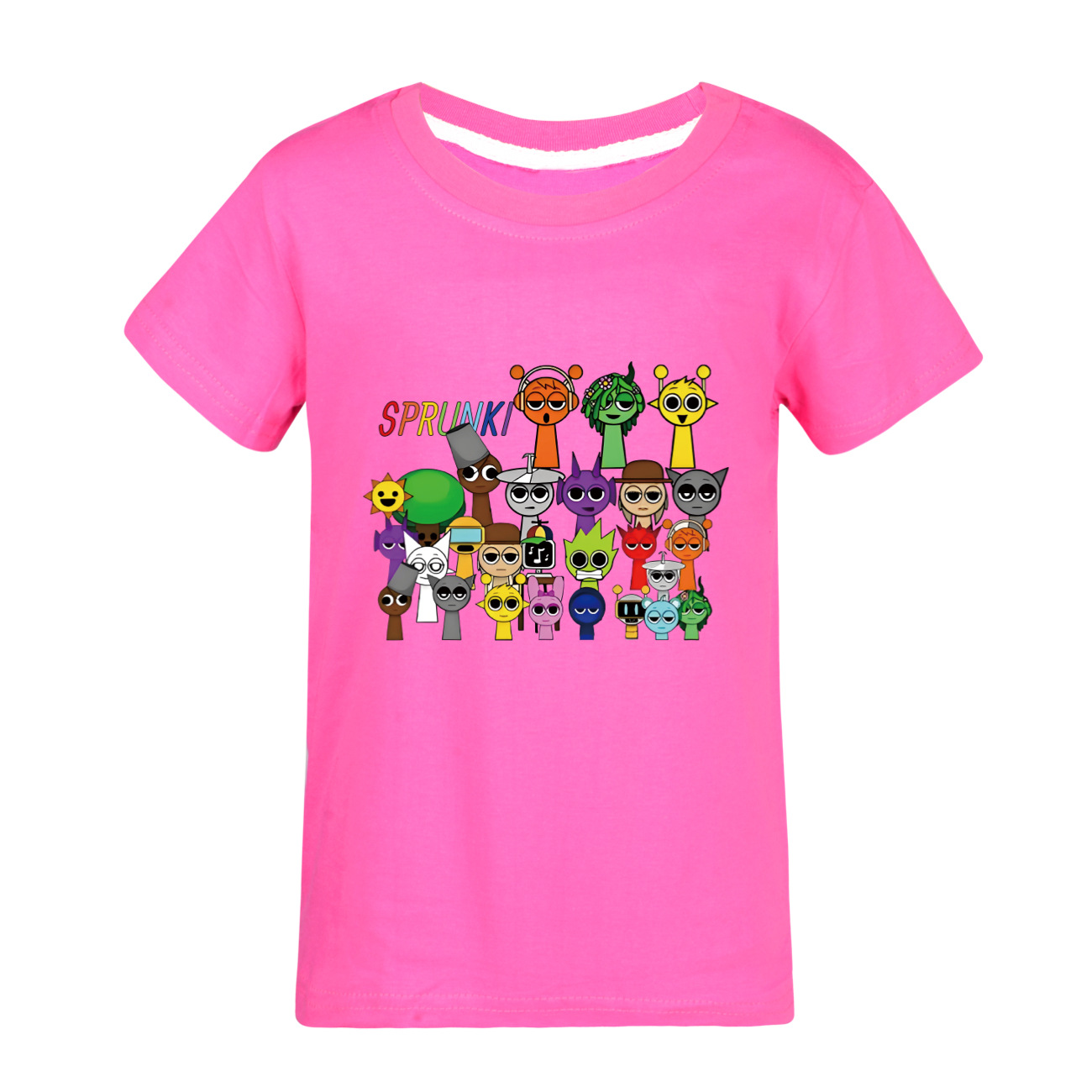 Sprunkie Clothing ｜Sprunkie T-Shirt-All character 