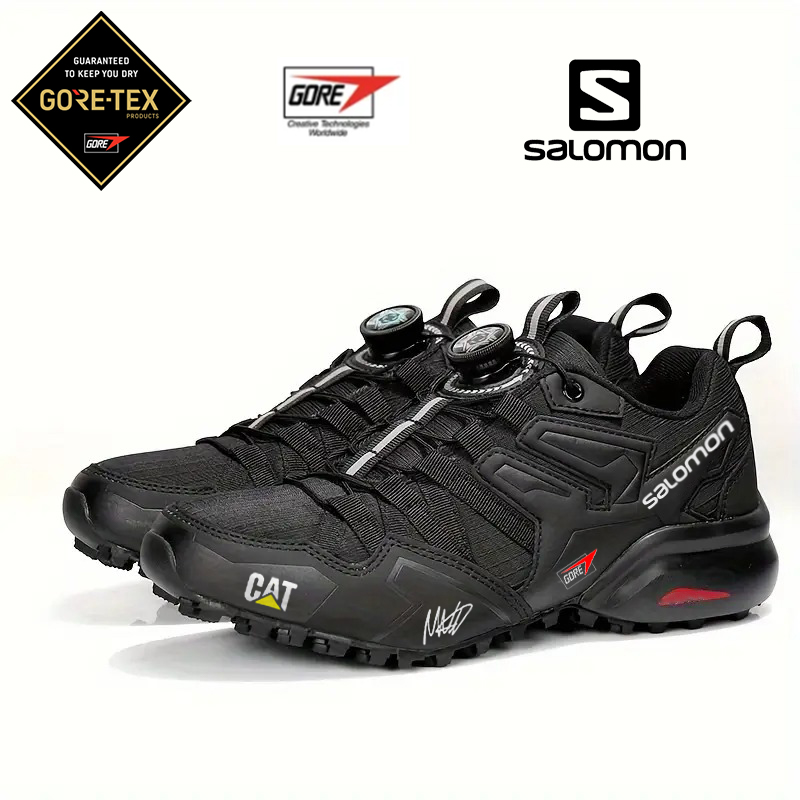 Vodoodporni pohodniški čevlji GTX znamk CAT in Salomon, udobni in odporni proti obrabi (omejena izdaja s podpisom voznika F1)