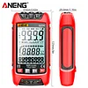 9999 Counts Capacitance Auto Range True RMS NCV LED Digital Multimeter (Red)