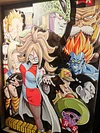 A3 & A4 Size Androids Assembled 3D Decoration Painting - Dragon Ball - Raven Studio