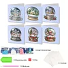 6pcs DIY Diamond Painting Grußkarte Set für Urlaub Segen Weihnachtsgeschenk