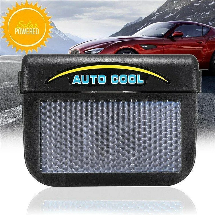 Vehicle Solar Powered Car Vent Window Fan | 168DEAL