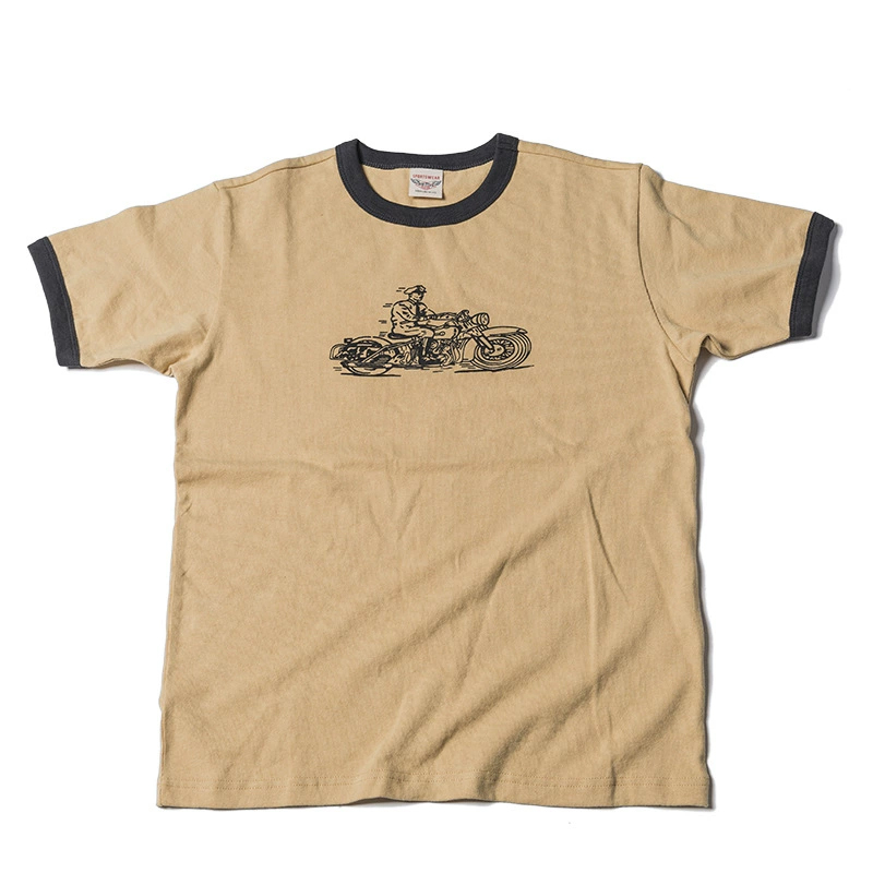 Vintage Men's 40~50's Motorcycle Racing T-shirt
