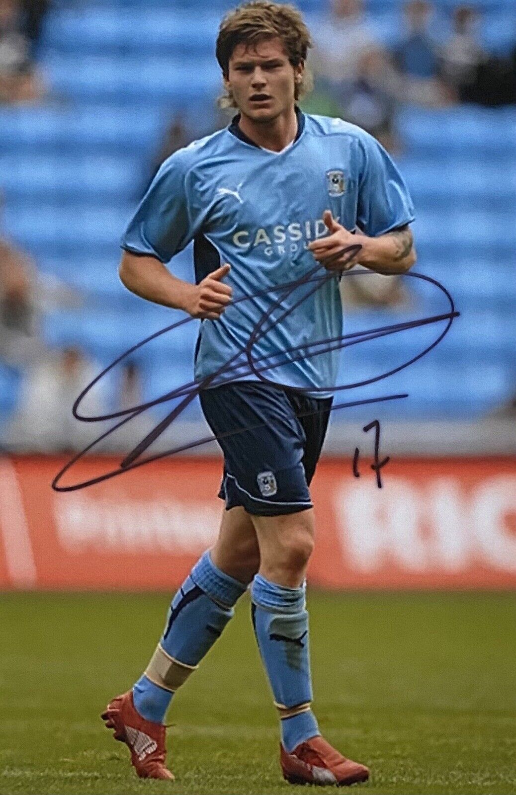 Aron Gunnarsson Genuine Hand Signed Coventry City 6X4 Photo Poster painting 2