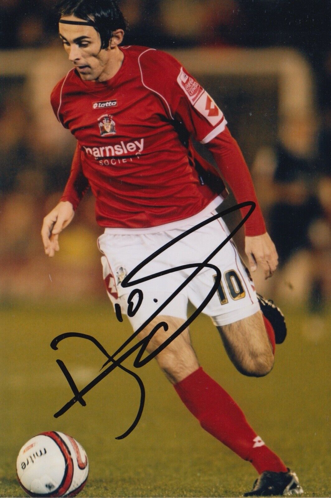 DANIEL BOGDANOVIC HAND SIGNED 6X4 Photo Poster painting - FOOTBALL AUTOGRAPH - BARNSLEY.