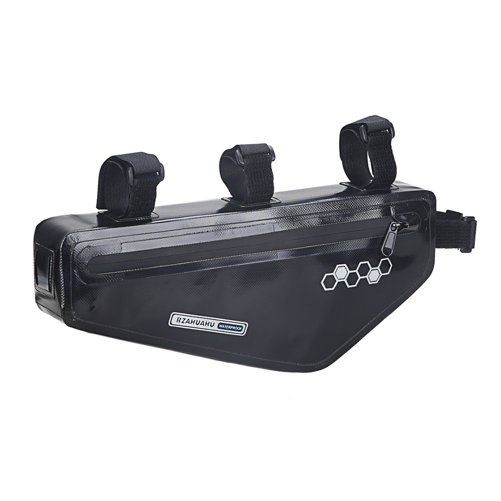 

Rzahuahu Bicycle Bag Waterproof Bike Top Tube Bag With Reflective Logo, 501 Original