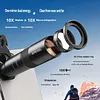 APEXEL's new product features a groundbreaking 10x telephoto and 10x macro lens for mobile phones, specifically designed for outdoor shooting