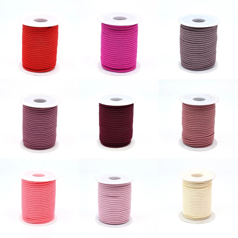 1 Roll/Package Polyester Wire Diameter: 2.5mm Jewelry Accessories Rope