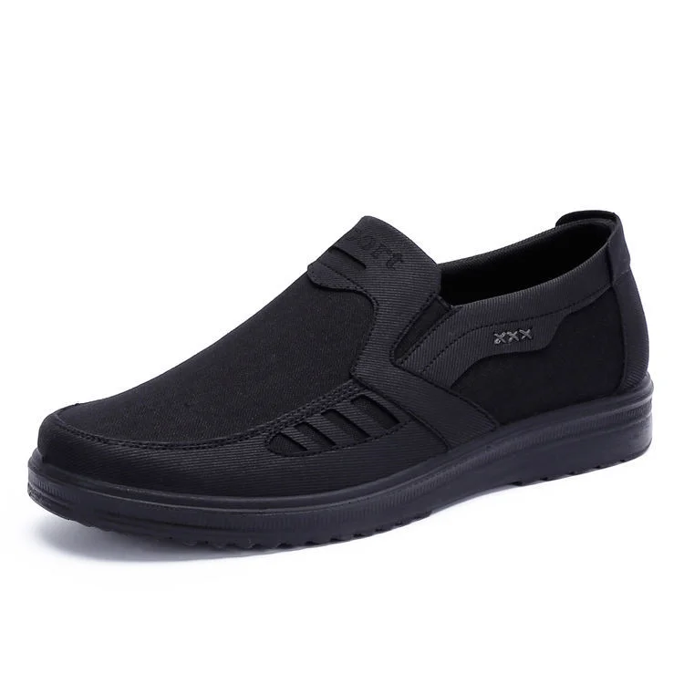 MEN'S EXTENDED WIDTH FOOT AND HEEL COMFORTABLE INSOLE NON-SLIP SNEAKERS trabladzer