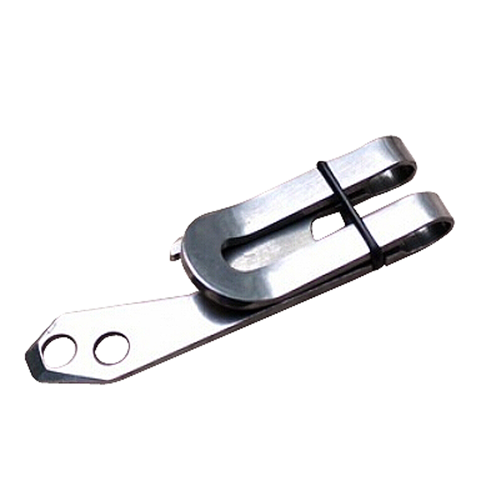 

EDC Cash Money Clip Stainless Steel Keychain Clip Belt Holder Beer Opener, 501 Original