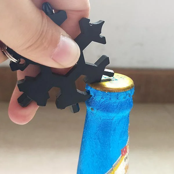 18-in-1 Stainless Snowflake Multi-Tool