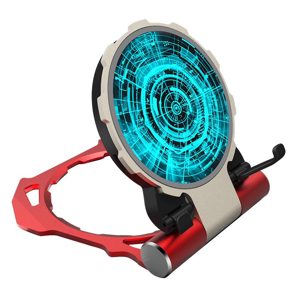 

R-JUST RJ-13 10W Metal Wireless Charger Folding Desktop Phone Holder Red, 501 Original