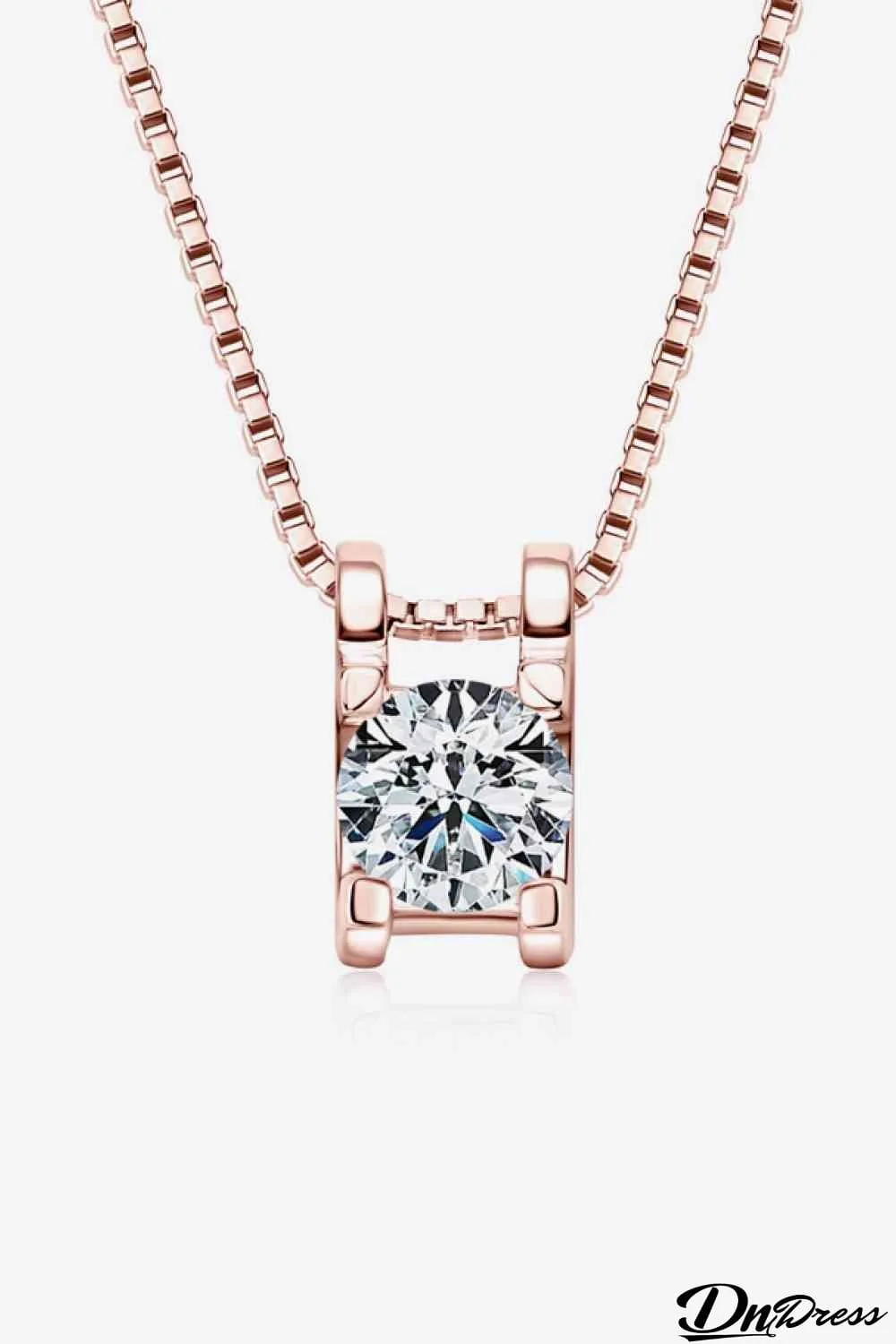 Moissanite 925 Sterling Silver Necklace