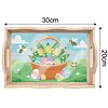 Diamond Painting Wooden Trays With Handle - Easter