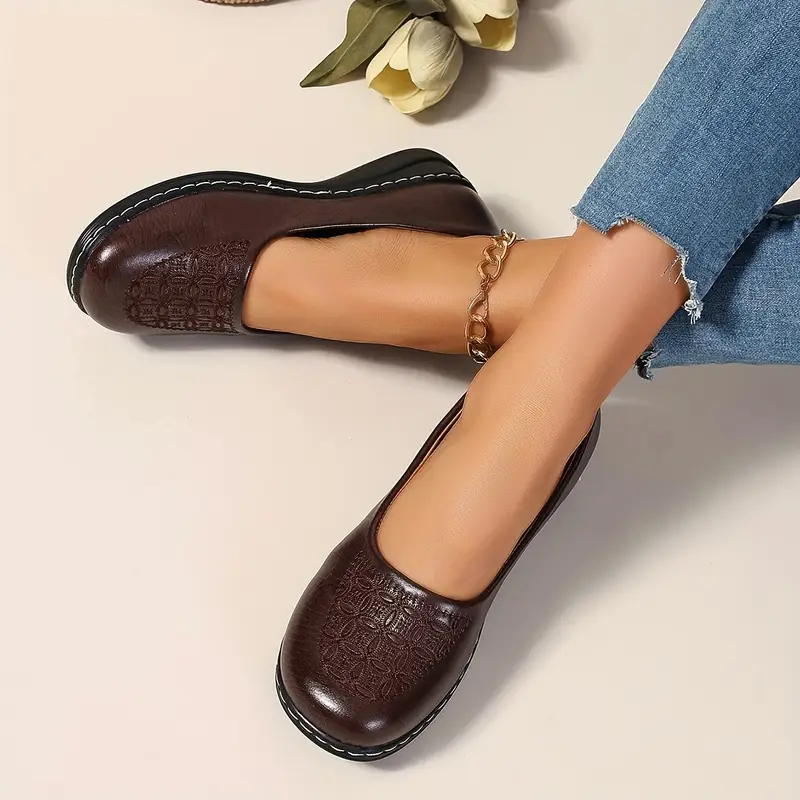 Swobodny oddychający damski poślizg na ortopedycznych trampkach