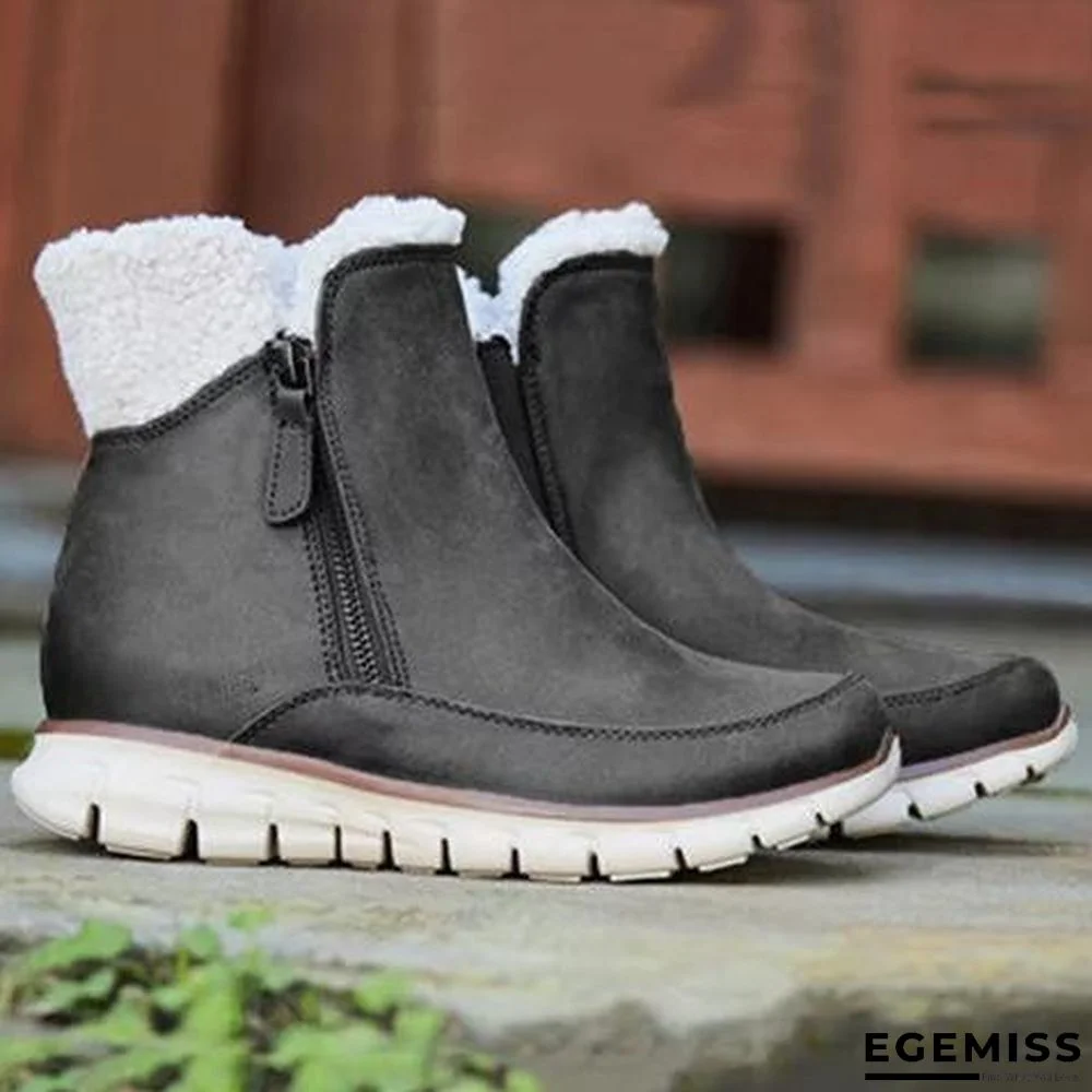 Casual Pu Winter Boots | EGEMISS